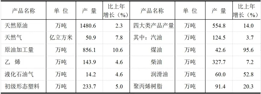 克拉玛依市2023年国民经济和社会发展统计公报 石油制品制造领域的稳健增长与转型进展